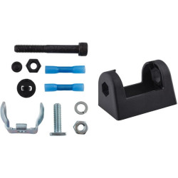 Halogeninis priekinis žibintas, stačiakampis, 12/24V, skaidrus, 244,8x108,5x160,7 mm, 6 LED, Hella 1FE008773081