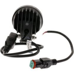 Darbo žibintas LED, 12W, 1200lm, apvalus, 12/24V, baltas, 65,7x85,8x35mm „Deutsch“ kištukas, prožektorius, 8 LED LA10606