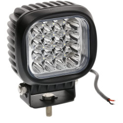 LED darbo žibintas, 48 ​​W, 4000 lm, kvadratinis, 10–30 V, 146 x 81 x 123 mm, kryptinis spindulys, Kramp LA10056