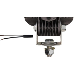 Darbinis LED žibintas, 1000 lm, kvadratinis, 12/24 V, baltas, spaustukas, taškinis spindulys, 4 LED, Hella 1GA996284012