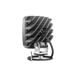 LED darbo žibintas su jungikliu, R23, 22W, 1600lm, kvadratinis, 12-24V, 129x105x50mm, platus prožektorius, tvirtinamas varžtais,