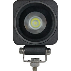 LED darbo žibintas, 10 W, 900 lm, kvadratinis, 10/30 V, 66 x 65 mm, taškinis spindulys, 1 LED, gopart LA15019