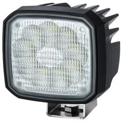Darbo žibintas LED, kvadratinis, 12/24V, skaidrus/baltas, Hella 1GA995606031