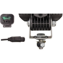 Darbo žibintas LED, 1200lm, kvadratinis, 12/24V, 122x53x95mm, baltas, spaustukas „Deutsch“ kištukas, 4 LED, Hella 1GA996284091