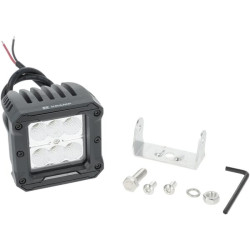 Darbo žibintas LED, 18W, 1620lm, kvadratinis, 10-30V, 85x76x81mm, prožektorius, Kramp LA10092