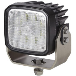 Darbo žibintas LED, 4000 lm, kvadratinis, 12/24 V, baltas, gnybtas, „Deutsch“ kištukas, 8 LED, „Ultrabeam“ iš „Hella“ 1GA9956060
