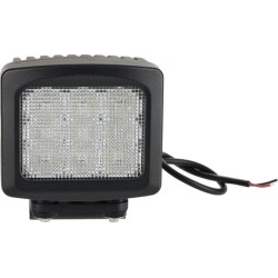 Darbo žibintas LED, 90 W, 8100 lm, kvadratinis, 10/30 V, 150 x 124 x 135 mm, prožektorius, 9 LED, Kramp LA10083