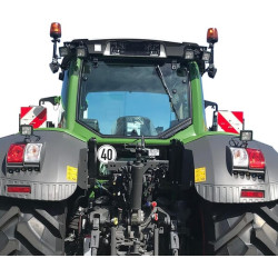 Darbo LED žibintas, reguliuojamo ryškumo, 60 W, 1820/5200 lm, kvadratinis, 10/30 V, baltas, su „Deutsch“ kištuku, itin plataus s