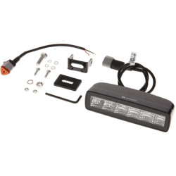 Netiesioginio apšvietimo LED darbo šviestuvas, 30 W, 2880 lm, stačiakampis, 12/24 V, baltas/oranžinis, 157 x 49,7 x 60 mm „Deuts