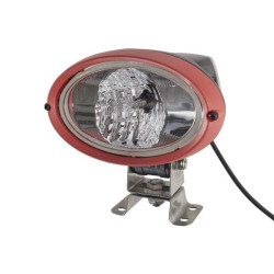 Ksenoninis darbo žibintas, 42 W, ovalus, 12 V, skaidrus, 160 x 134 x 166 mm AMP kištukas, Hella 1GA996461311