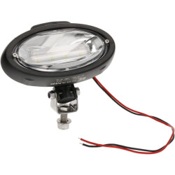 Darbo žibintas LED, 40W, 3500lm, ovalus, 12-24V, 190x107x63mm, itin platus prožektorius, Kramp LA104491