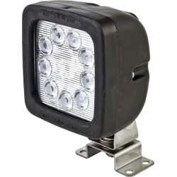 Darbo žibintas LED, 1300lm, kvadratinis, 12/35V, skaidrus, tvirtinamas varžtais, 101x147mm, 9 LED, Waś 1400630683