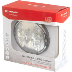 LED darbo žibintas, 40 W, 3800 lm, ovalus, Kramp LA10440