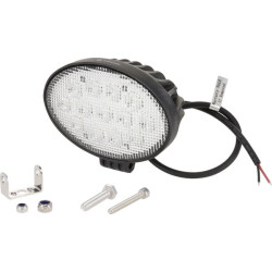 Darbo žibintas LED, 39W, 3510lm, ovalus, 10/30V, 144x69,4x98mm, prožektorius, 13 LED, Kramp LA10039