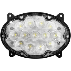 Darbo žibintas LED, 39W, 3500lm, ovalus, 10/30V, 138x93x69mm, platus prožektorius, 13 LED, Kramp LA10600