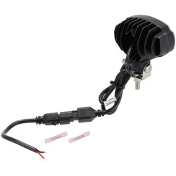 Darbo žibintas LED, 20 W, 3000 lm, ovalus, baltas, 100 x 54 x 93 mm, „Deutsch“ 2 kontaktų, prožektorius, „Kramp LA10906“