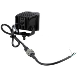 Darbo žibintas LED, 70W, 8400lm, kvadratinis, 12/24V, baltas/oranžinis, 97x77x75mm „Deutsch“ kištukas, prožektorius, 10 LED LA10