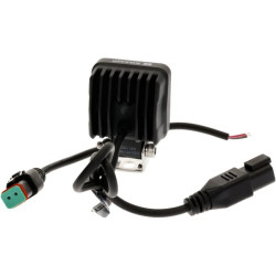 Darbo žibintas LED, 12W, 1200lm, kvadratinis, 12/24V, baltas, 53,7x75,5x32,3mm „Deutsch“ kištukas, prožektorius, 8 LED LA10605