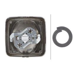 Halogeninis darbo žibintas, kvadratinis, 12/24V, baltas, „Ultrabeam“ iš „Hella“ 1GA998525001