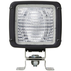 Darbo žibintas Halogeninis, stačiakampis, 12/24V, baltas, gnybtas, 112x139x152mm, AMP/plieninis gnybtas, „Ultrabeam“ iš Hella 1G
