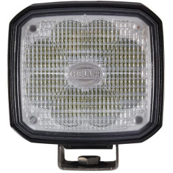 Darbo žibintas LED, 4000lm, stačiakampis, 12/24V, baltas, 115x85,5x132,5 mm „Deutsch“ kištukas, 8 LED, Hella 1GA995606001