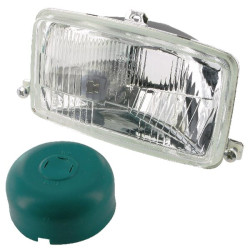 Priekinio žibinto įdėklas halogeninis, stačiakampis, skaidrus, Cobo 0558010001