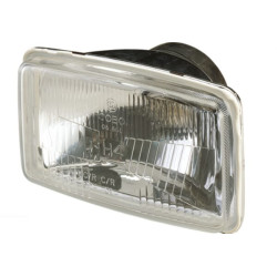 Halogeninis priekinis žibintas, stačiakampis, skaidrus, 155x96,3 mm, Cobo 050748000001