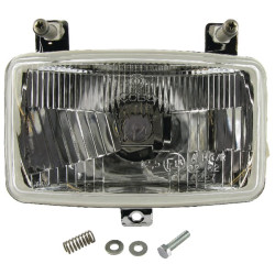 Priekinio žibinto įdėklas halogeninis, stačiakampis, skaidrus, 155x96,3 mm, Cobo 0507820000