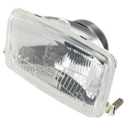 Priekinio žibinto įdėklas halogeninis, stačiakampis, skaidrus, 165x96,3 mm, Cobo 0509580000