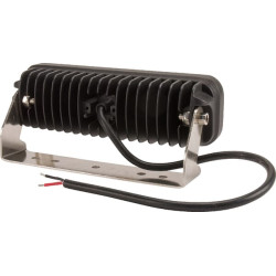 Darbo žibintas LED, 54W, 3960lm, stačiakampis, 10/30V, 180x55x38mm, prožektorius, Kramp LA10049