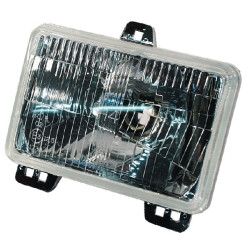 Priekinio žibinto įdėklas halogeninis, stačiakampis, skaidrus, 179x93,5x120,5 mm, Cobo 05569000