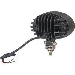 Apsauginis LED žibintas, mėlynas, 10 W, 250 lm, ovalus, 10–80 V, taškinis, 2 LED, Kramp LA10601