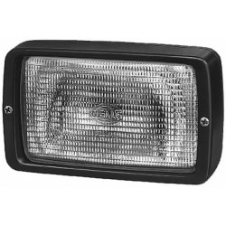 Darbo žibintas halogeninis, 55/70W, stačiakampis, 12/24V, baltas, 155x45x94mm, Hella 1GA996082001