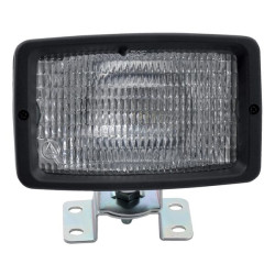 Halogeninis darbo žibintas, 55 W, stačiakampis, 12 V, skaidrus, tvirtinamas varžtais, 145 mm LA02001