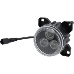 Darbo žibintas LED, 42W, 4200lm, apvalus, juodas, Kramp LA10447B