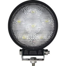 Darbo žibintas LED, 18W, 1440lm, apvalus, 10/30V, Ø 110mm, prožektorius, 6 LED, gopart LA15029