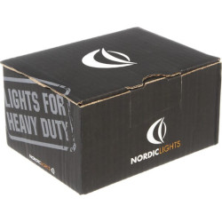 Darbo žibintas LED, 16 W, 1600 lm, apvalus, 12/24 V, baltas, tvirtinamas varžtais, 93 x 93 x 116,5 mm, „Deutsch“ 2 kontaktų, pro