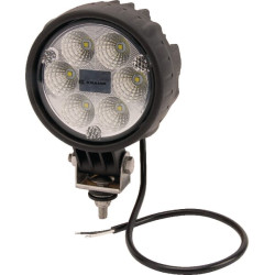 Darbo žibintas LED, 29W, 2500lm, apvalus, 10/30V, Ø 117mm, prožektorius, 6 LED, Kramp LA10013