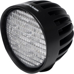 LED darbo žibintas, 40 W, 4000 lm, apvalus, baltas, 10/30 V, 84 x 126 x 71,8 mm, „Deutsch“ kištukas, 4 LED, 360 laipsnių, Kramp 