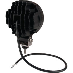 Darbo žibintas LED, 29W, 2500lm, apvalus, 10/30V, Ø 117mm, taškinis spindulys, 6 LED, Kramp LA10014