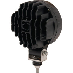 Darbo žibintas LED, 24 W, 1500 lm, apvalus, 10/30 V, Ø 117 mm „Deutsch“ kištukas, prožektorius, 6 LED, Kramp LA10007