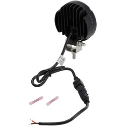 Darbo žibintas LED, 27 W, 3420 lm, apvalus, baltas, 100 x 48,5 x 120 mm, „Deutsch“ 2 kontaktų, prožektorius, „Kramp“ (10 vnt. dė