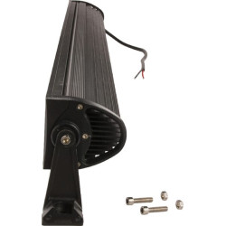 LED darbo šviesos juosta, 300 W, 25500 lm, stačiakampė, 12/24 V, balta, 1320,8 x 79,5 mm, laidas, komplektas, 100 LED, Kramp LA1