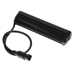 Darbinio LED žibintų juosta, 45 W, 3780 lm, stačiakampė, 12/24 V, balta/oranžinė, 246 x 40 x 54 mm „Deutsch“ kištukas, Combo, ti