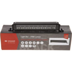 Darbinio LED žibintų juosta, 45 W, 3780 lm, stačiakampė, 12/24 V, balta/oranžinė, 246 x 40 x 54 mm „Deutsch“ kištukas, Combo, ti