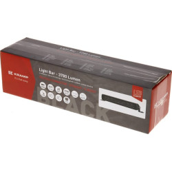 Darbinio LED žibintų juosta, 45 W, 3780 lm, stačiakampė, 12/24 V, balta/oranžinė, 246 x 40 x 54 mm „Deutsch“ kištukas, Combo, ti