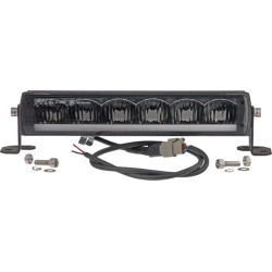 LED žibintų juosta, 72 W, 3900 lm, stačiakampė, 12/48 V, balta, 306 x 90 x 57 mm, „Deutsch“ 3 kontaktų, dienos šviesos / tolimos