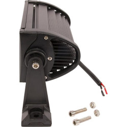 Darbinio šviesos diodo juosta, 36 W, 3060 lm, stačiakampė, 12/24 V, balta, 198,6 x 79,5 mm, kabelis, prožektorius, 12 LED, Kramp