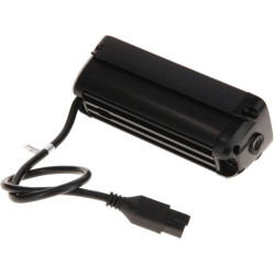 LED darbo žibintų juosta, 60 W, 5040 lm, stačiakampė, 12/24 V, balta/oranžinė, 204 x 70 x 67 mm „Deutsch“ kištukas, Combo, tiesi