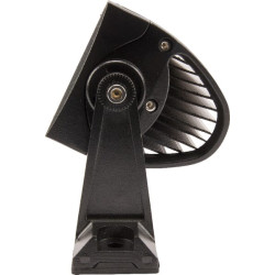 LED darbo žibintų juosta, 72 W, 6120 lm, stačiakampė, 12/24 V, balta, 351,6 x 79,5 mm „Deutsch“ kištukas, kombinuota, lenkta, 24